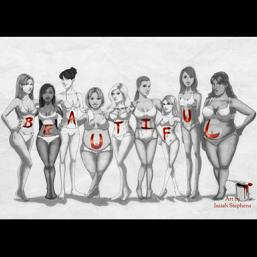 Beauty comes in all shapes and sizes!